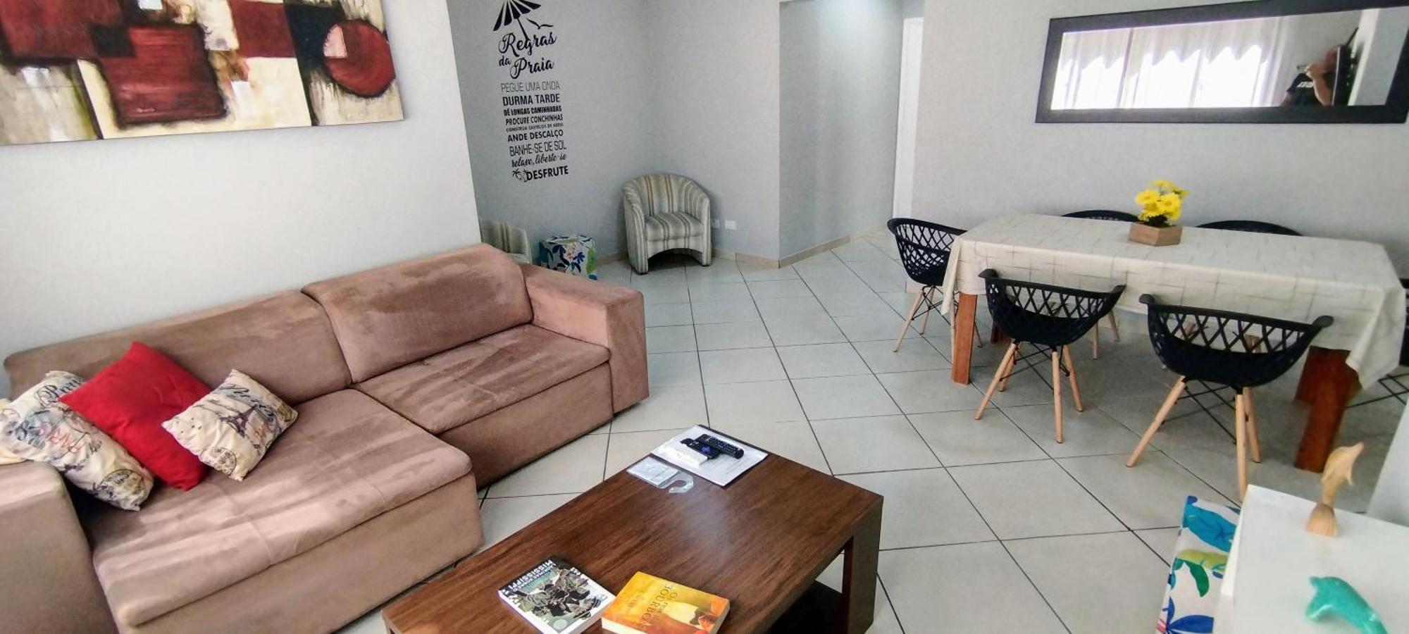 Apartamento - Praia Das Asturias Guarujá Szoba fotó